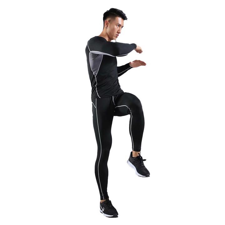 Комплект термобелье FENTA Thermal Underwear Reflective Ventilation для взрослых 170-175 см Black/Gray (3103) - фото 9