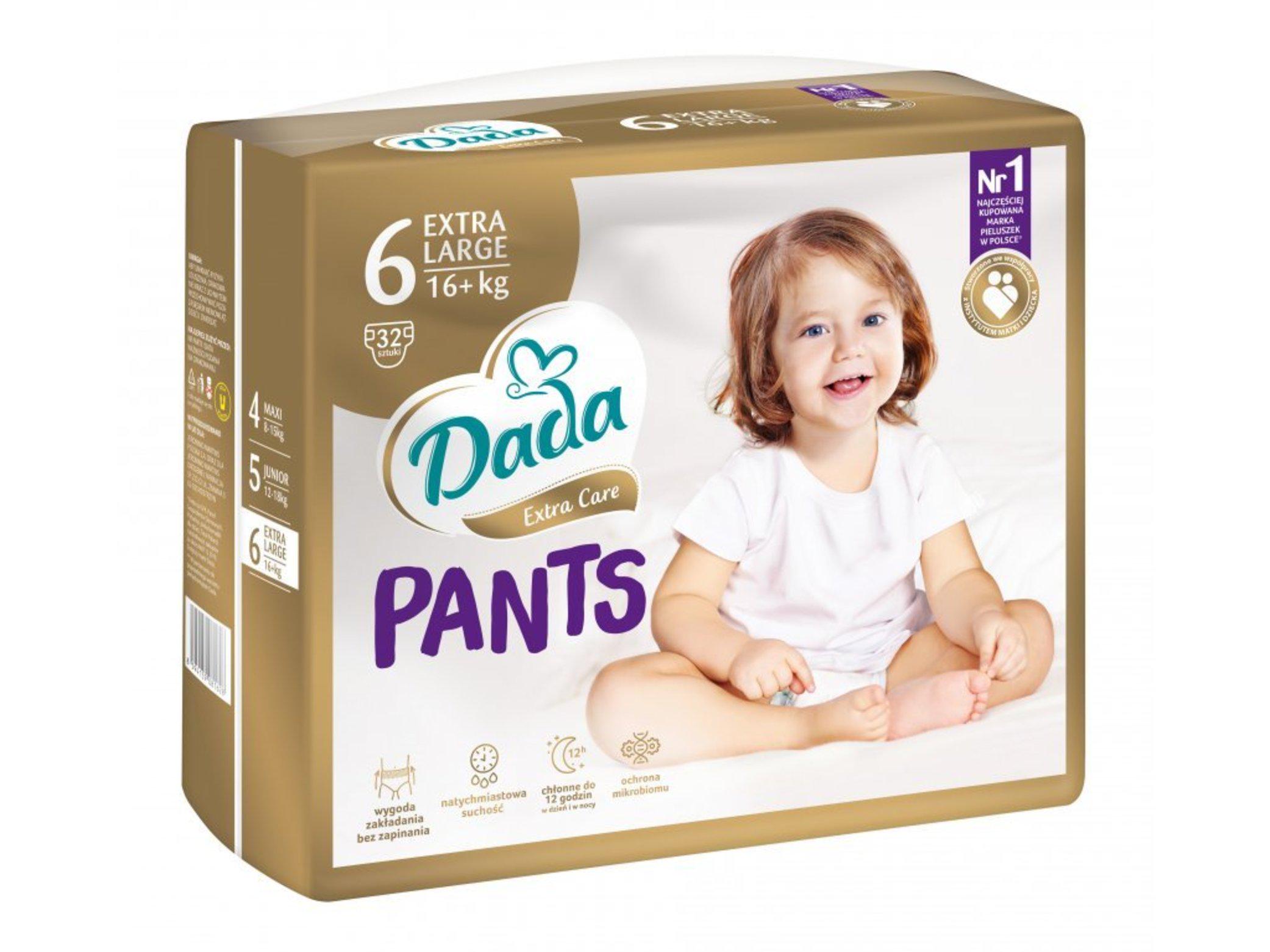 Підгузки-трусики Dada Extra Care Pants р. 6 Extra Large 16+ кг 32 шт.