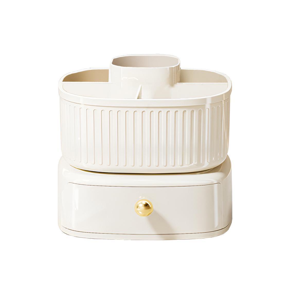 Органайзер-подставка настольный 6в1 для кистей косметики и канцелярии вращающийся (14975176) Органайзер-подставка настольный 6в1 для кистей косметики и канцелярии вращающийся (14975176)