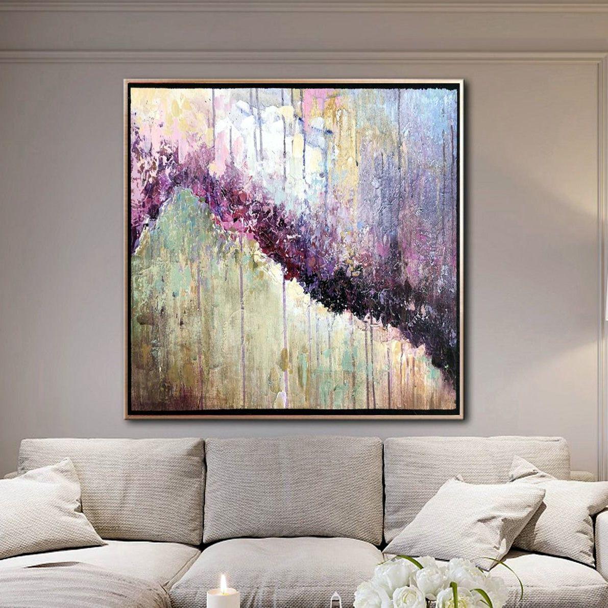 Картина на полотні ArtSale Абстракція 70х70 см abst0098