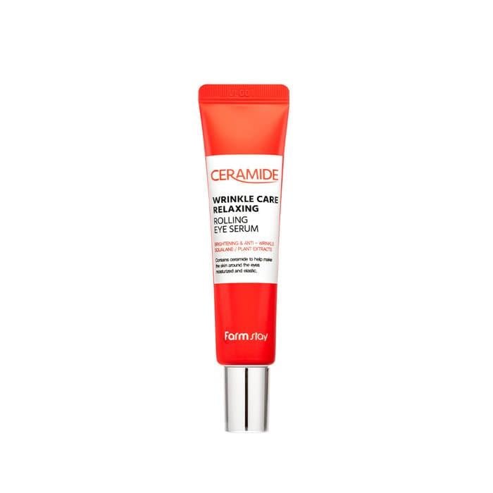 Сыворотка-роллер антивозрастная для кожи вокруг глаз FarmStay Ceramide Wrinkle Care Rolling Eye Serum 25 мл