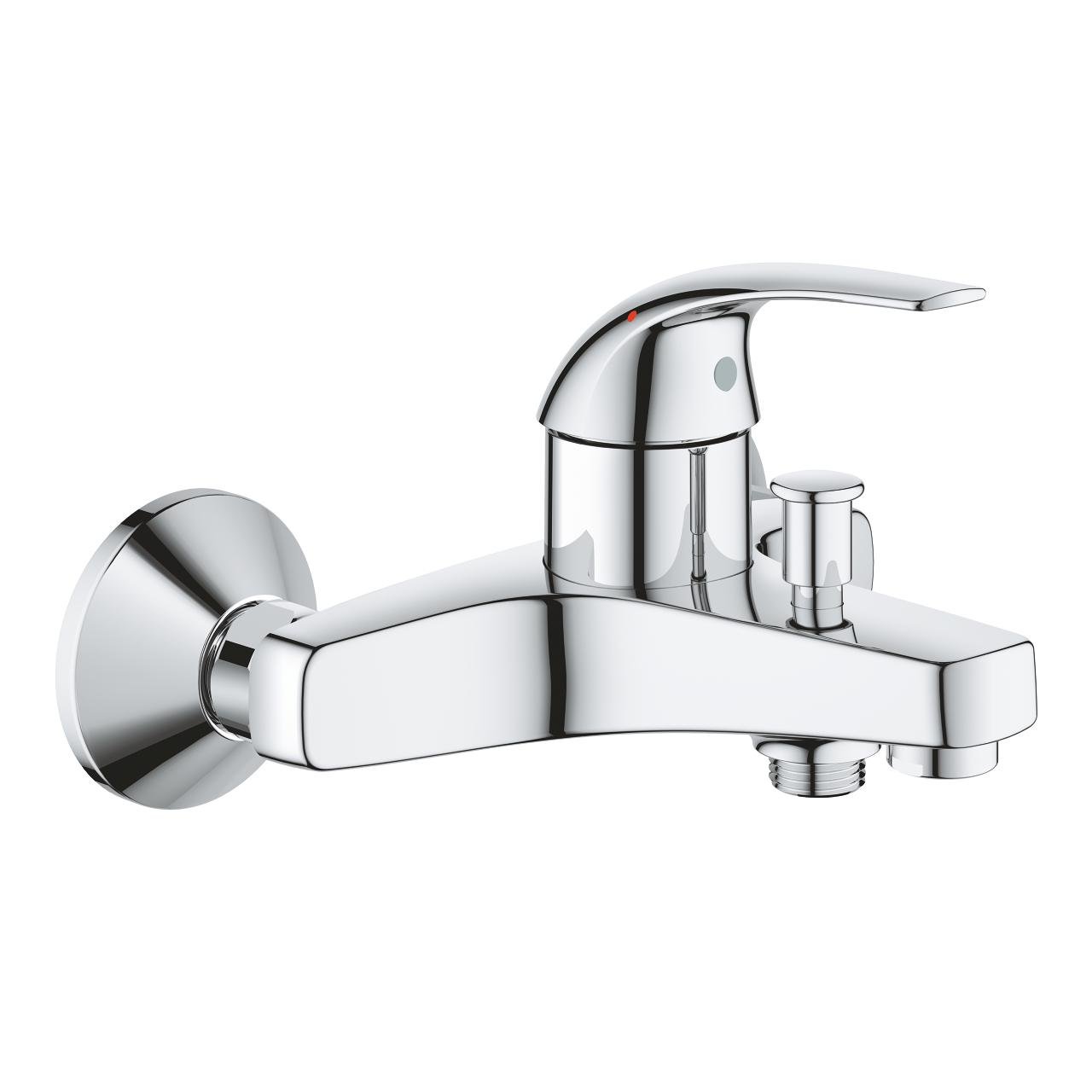 Смеситель для ванны Grohe BauCurve 23599000 однорычажный Хром (148261)