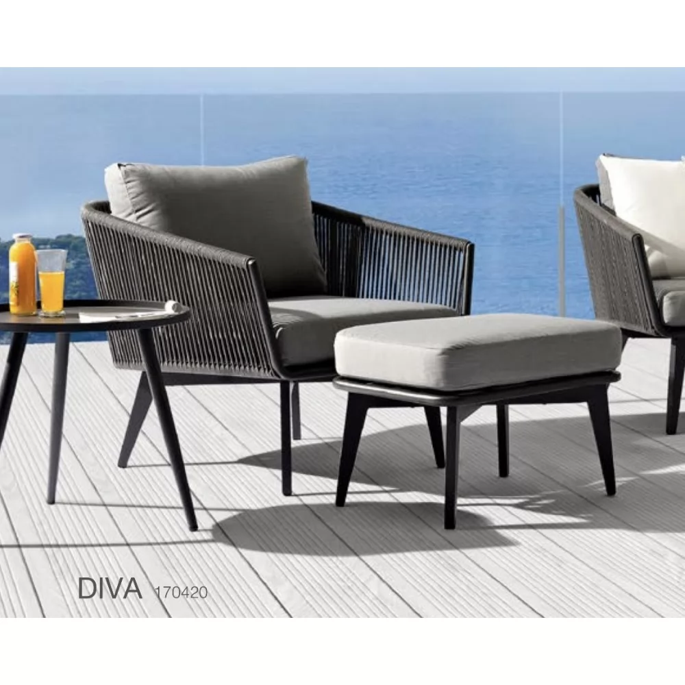 Кресло садовое COUTURE DIVA 91704010 (5610-25) - фото 4