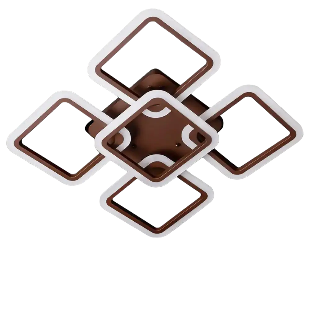 Люстра светодиодная Svet SL-5342/4+1 COFFE DIMMER 150W Коричневый