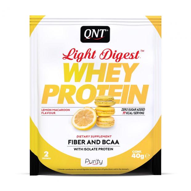 Протеин QNT Light Digest Whey 40 г Лимонный макарон (4705V8476)