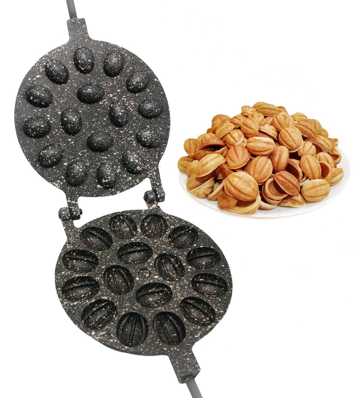 Горішниця 16 половинок з антипригарним гранітним покриттям (2003) - фото 6 Горішниця 16 половинок з антипригарним гранітним покриттям (2003) - фото 6