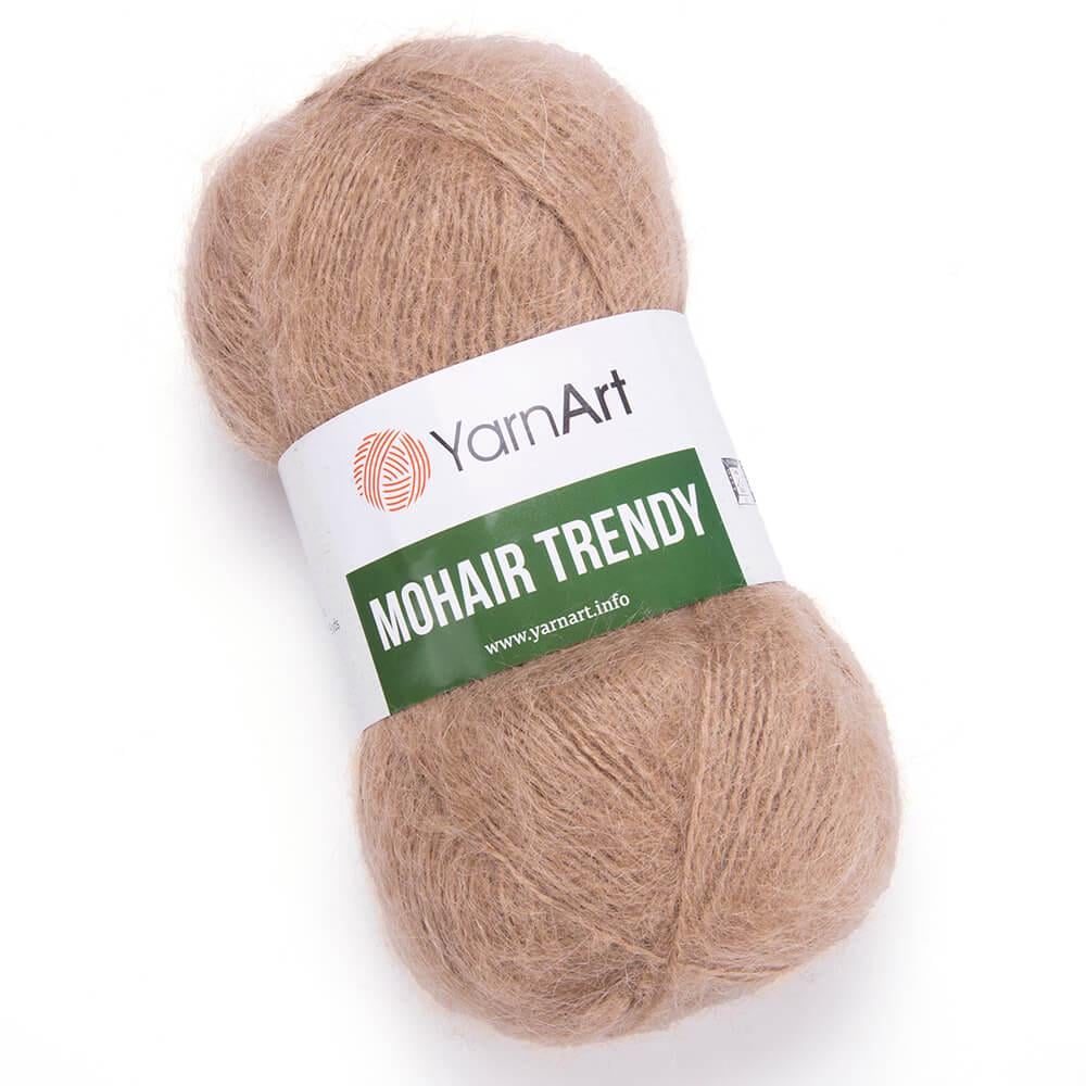 Пряжа YarnArt Mohair Trendy 116 Беж (6210)