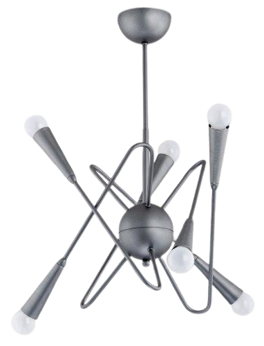 Люстра Alfa Apper сучасна лофт Grey (25076)