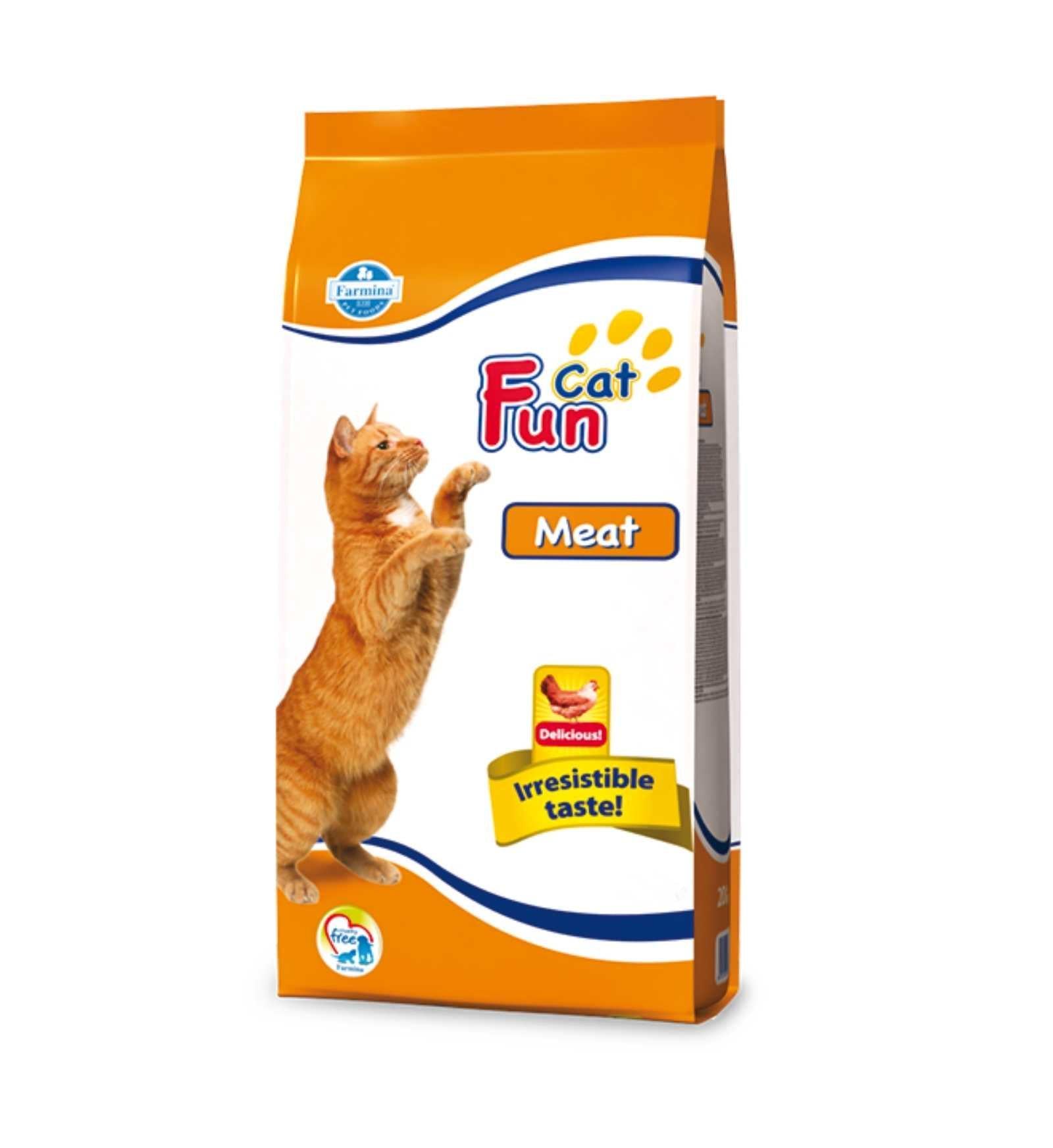 Корм сухой для кошек Farmina FUN CAT MEAT 20 кг (156441)