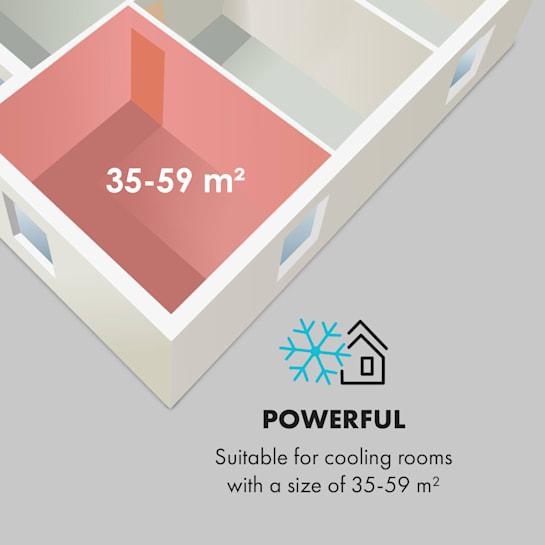 Кондиціонер мобільний фреоновий KLARSTEIN Kraftwerk Eco Smart 11 3в1 11500 BTU управління через додаток - фото 6