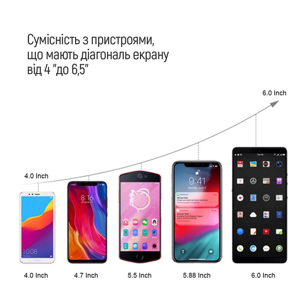 Автотримач магнітний для телефону ColorWay Metallic Air Vent-1 Black (CW-CHM04-BK) - фото 7 Автотримач магнітний для телефону ColorWay Metallic Air Vent-1 Black (CW-CHM04-BK) - фото 7