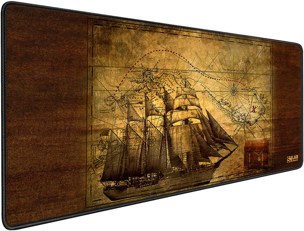 Коврик для мышки SHLab Old Ship With Map SHM-49 70х30 см (35528)