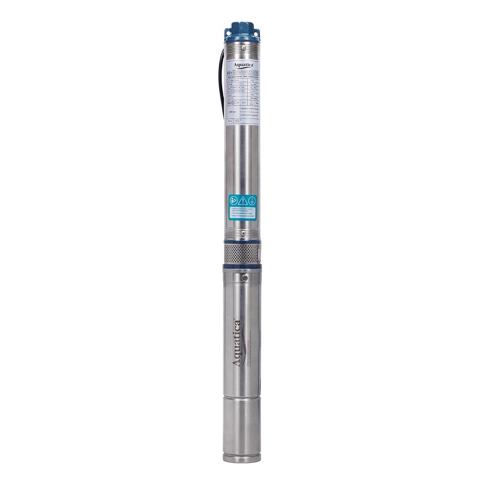 Насос відцентровий Aquatica 3QJED2-27-0.928 0,92 кВт H 117/88 м Q 45/30 л/хв Ø 80 мм 50 м кабелю mid (778404)