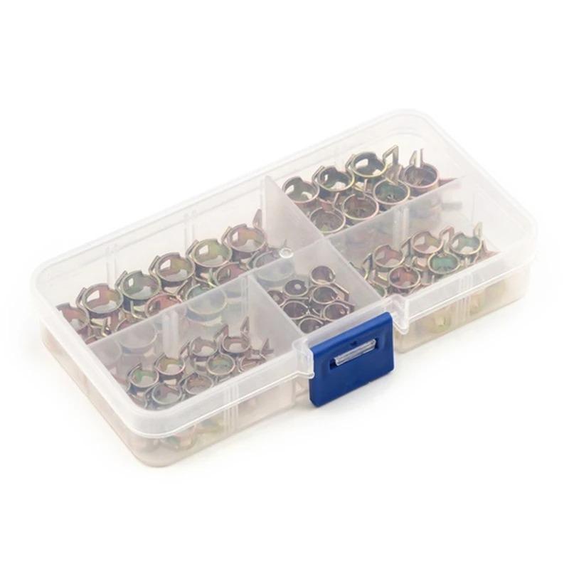 Хомуты пружинные 5 размеров 75 шт. (888388) - фото 9 Хомуты пружинные 5 размеров 75 шт. (888388) - фото 9