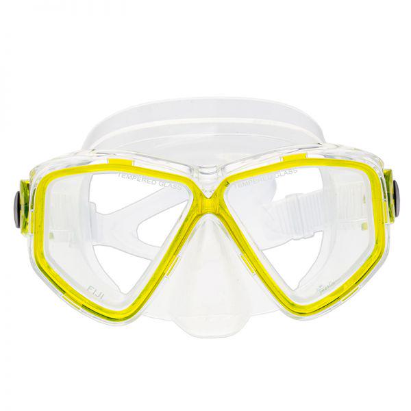 Маска для дайвинга и сноркелинга Marlin Fiji Yellow/Trans