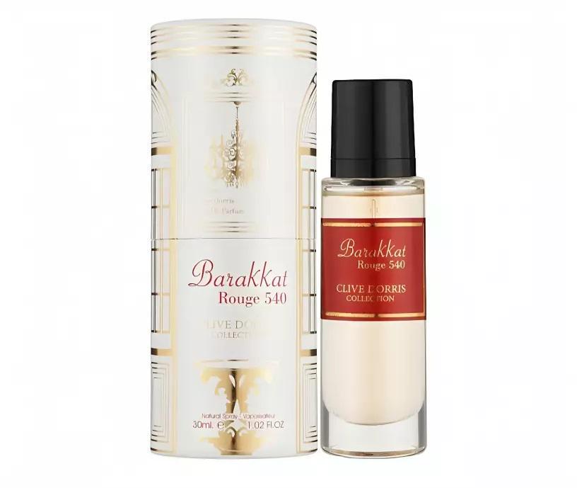 Парфюмированная вода унисекс Fragrance World Barakkat Rouge 540 30 мл (380424)