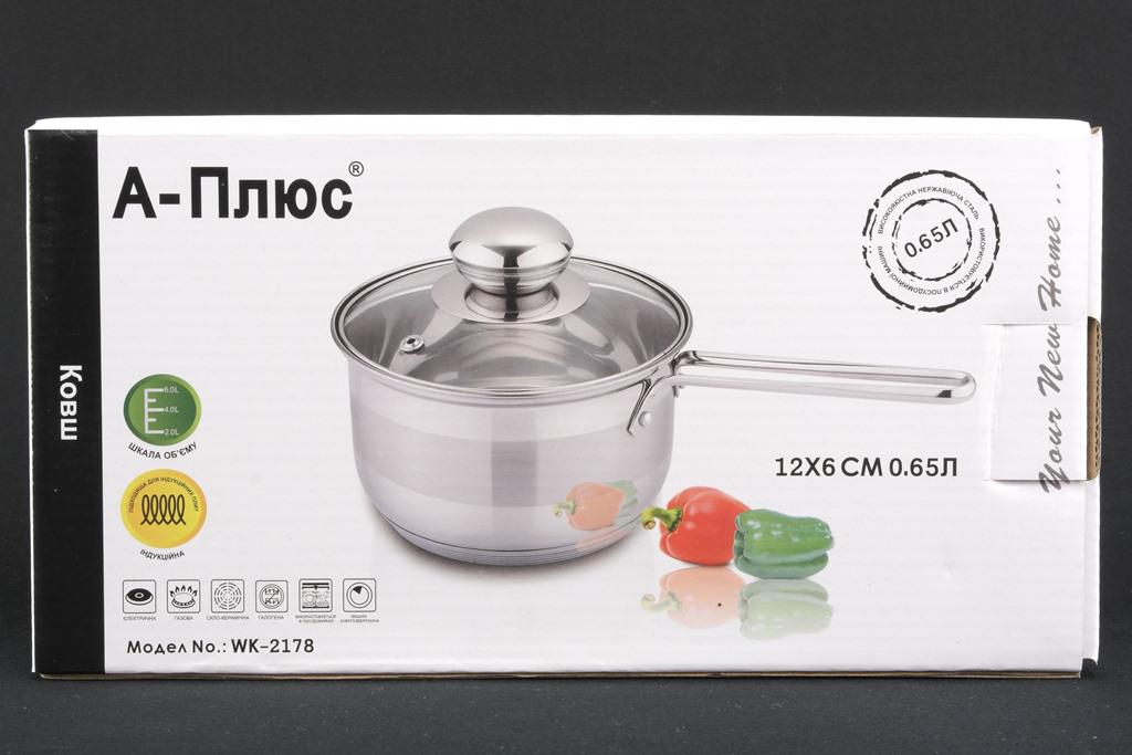 Ковшик A-Plus 2178 0,65 л (DR001249) - фото 2