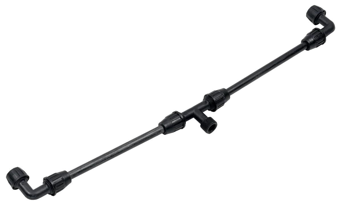 Трубка опрыскивателя пластик с двумя распылителями 90° L470 (rest1489)