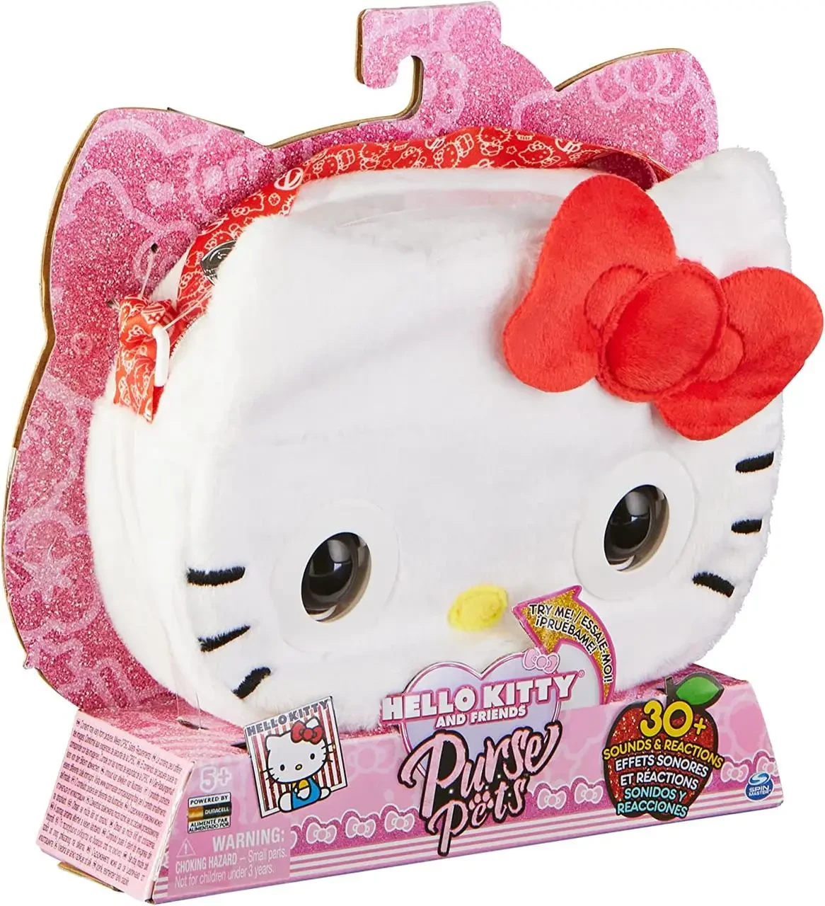 Интерактивная сумочка Purse Pets Hello Kitty Interactive Shoulder Bag (1888386488) - фото 3