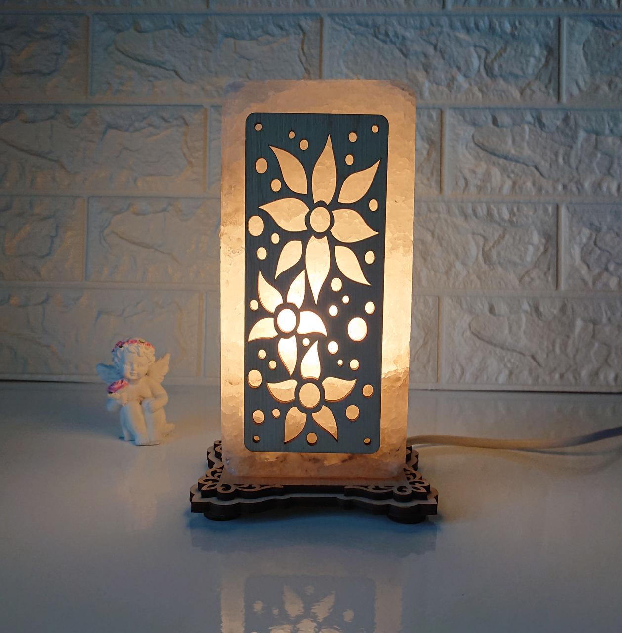 Соляной светильник Астра (p-0002-y)