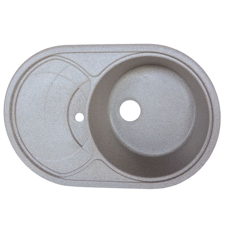 Мийка кухонна Platinum Gazzo 7750 Сірий (353136)