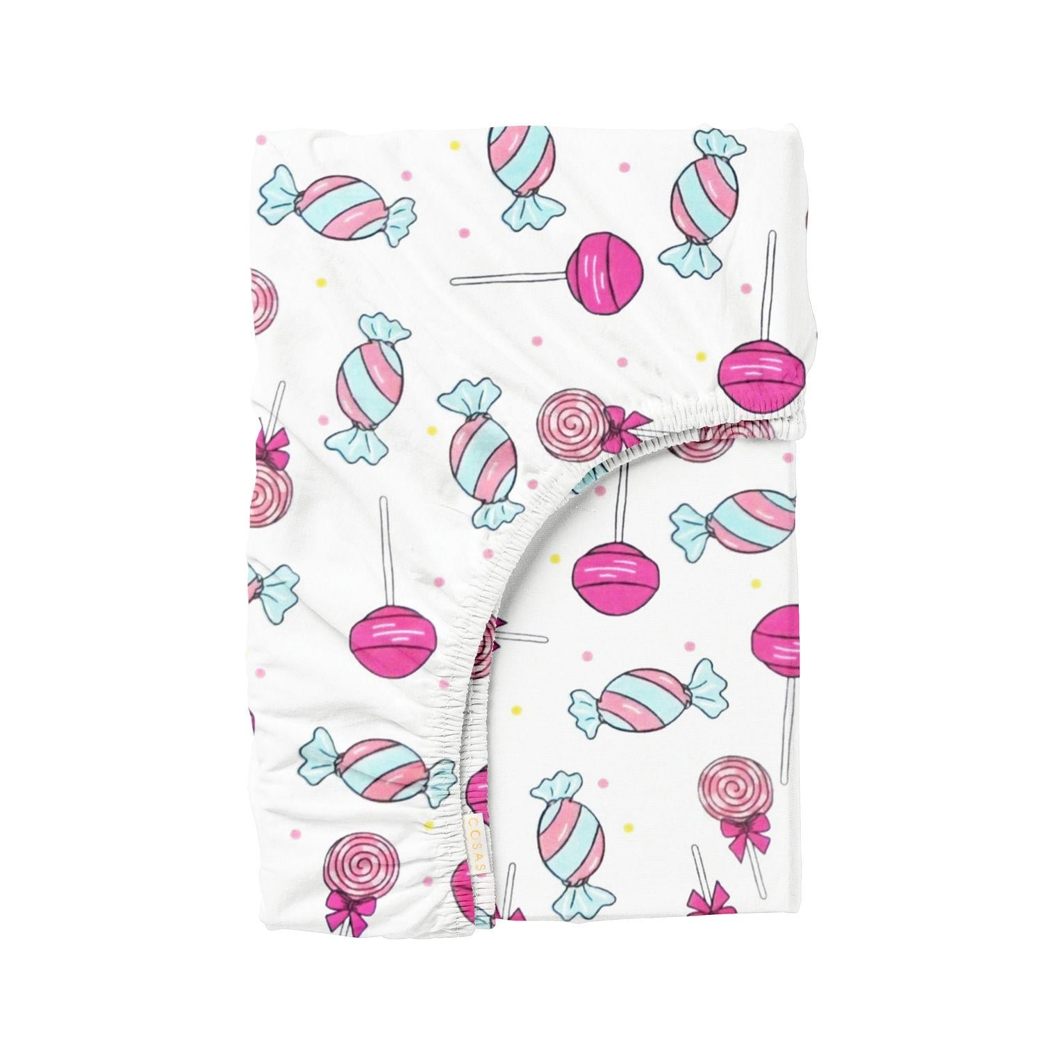 Простынь Cosas Lollipops на резинке 90x200 см (4822052149638)