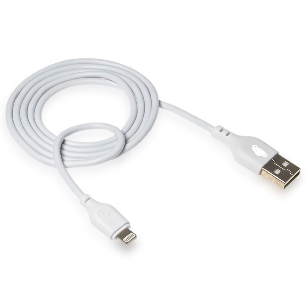 Кабель USB Lightning Quick Charge 2,1A White (2907) Кабель USB Lightning Quick Charge 2,1A White (2907)