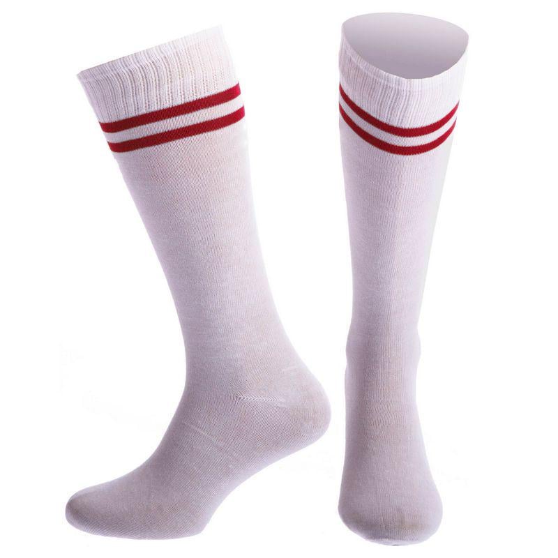 Гетры NORVA L Бело-красный (CO-120-L)