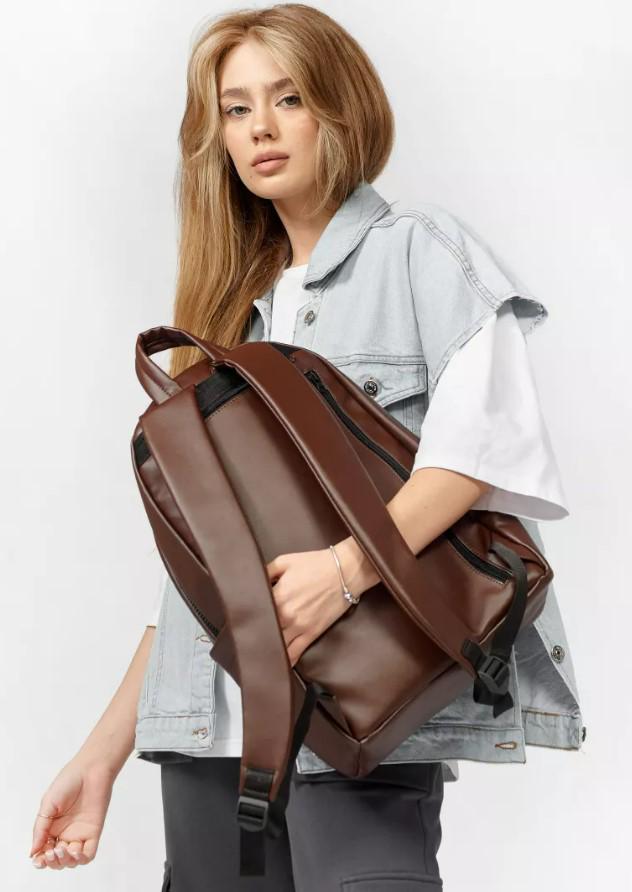Рюкзак женский Sambag Zard LST Шоколадный (25018020) - фото 4