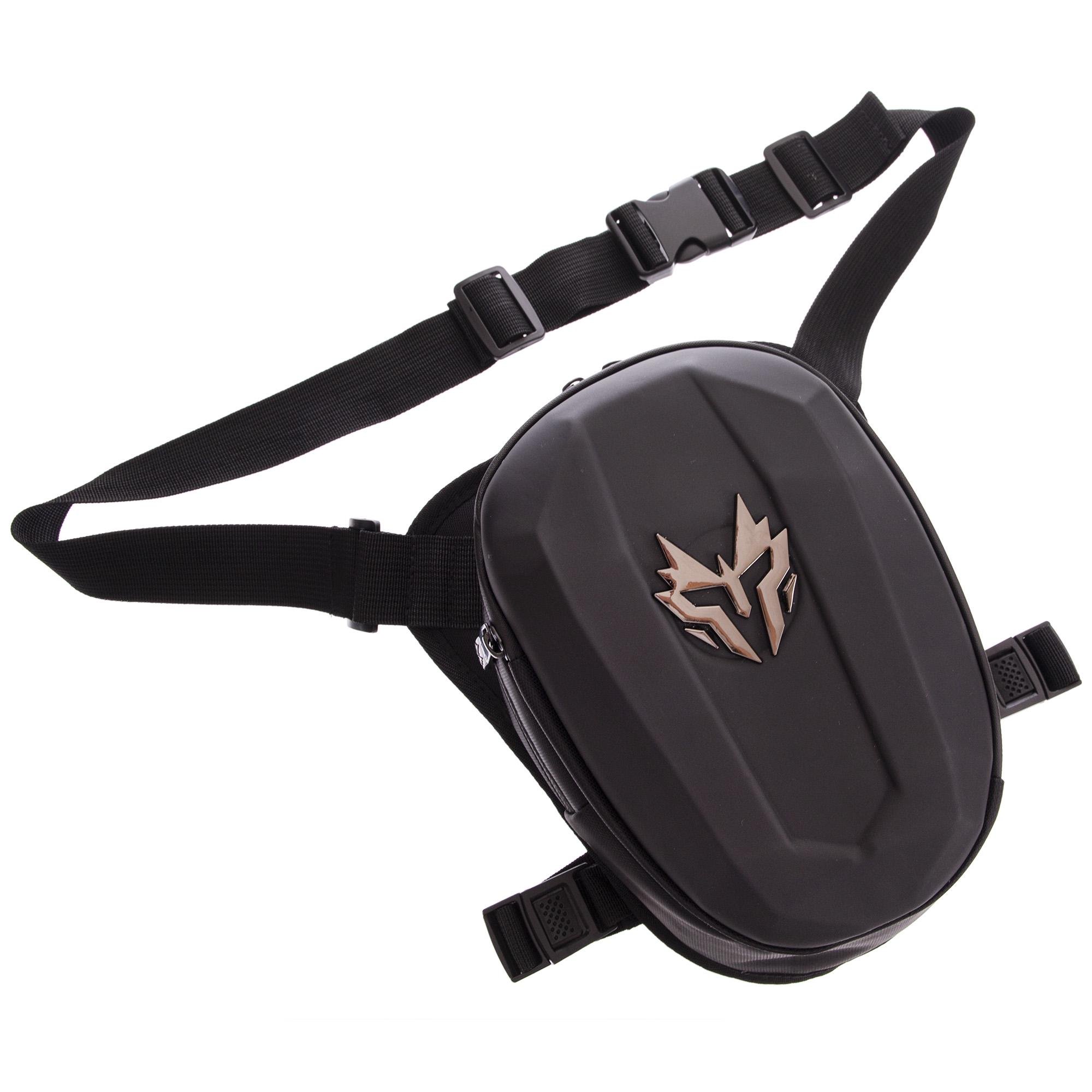 Сумка мотоциклиста набедренная Zelart JIASPEED M-2830 Черный (DR008405)