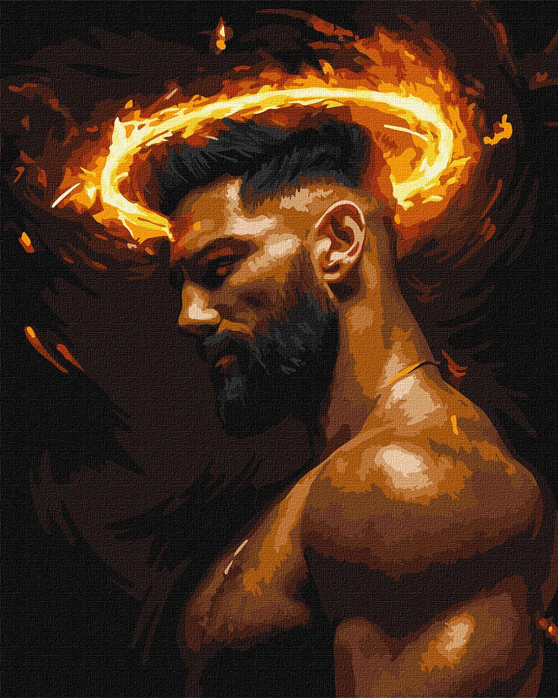 Набір для розпису по номерах Ideyka Профіль мужності КНО8613 40x50 см (MTT-201576)