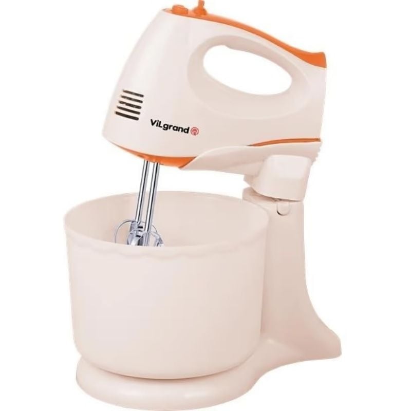 Миксер кухонный ViLgrand VHM3017B 5 скоростей чаша 300W Сream (tf7619)