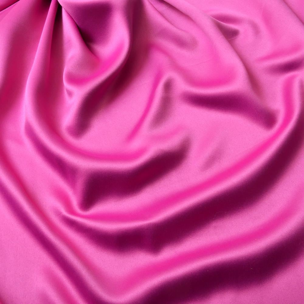 Ткань тафта стрейч Double малина