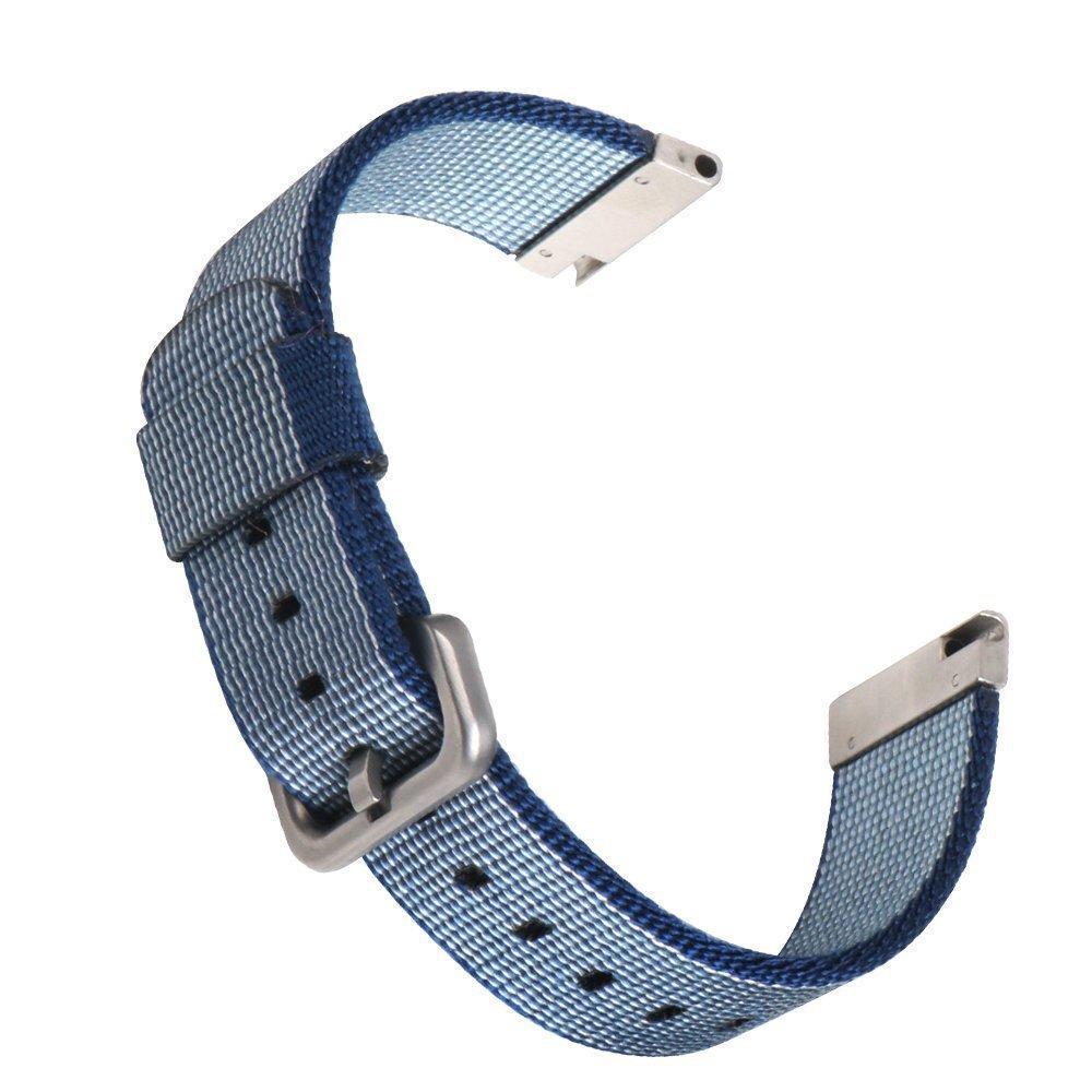 Ремешок для смарт-часов SIKAI Nylon 20 мм для Amazfit Bip Lite SU/GTS 2 3 4 Mini/GTR Синий/Голубой (1099P) Ремешок для смарт-часов SIKAI Nylon 20 мм для Amazfit Bip Lite SU/GTS 2 3 4 Mini/GTR Синий/Голубой (1099P)