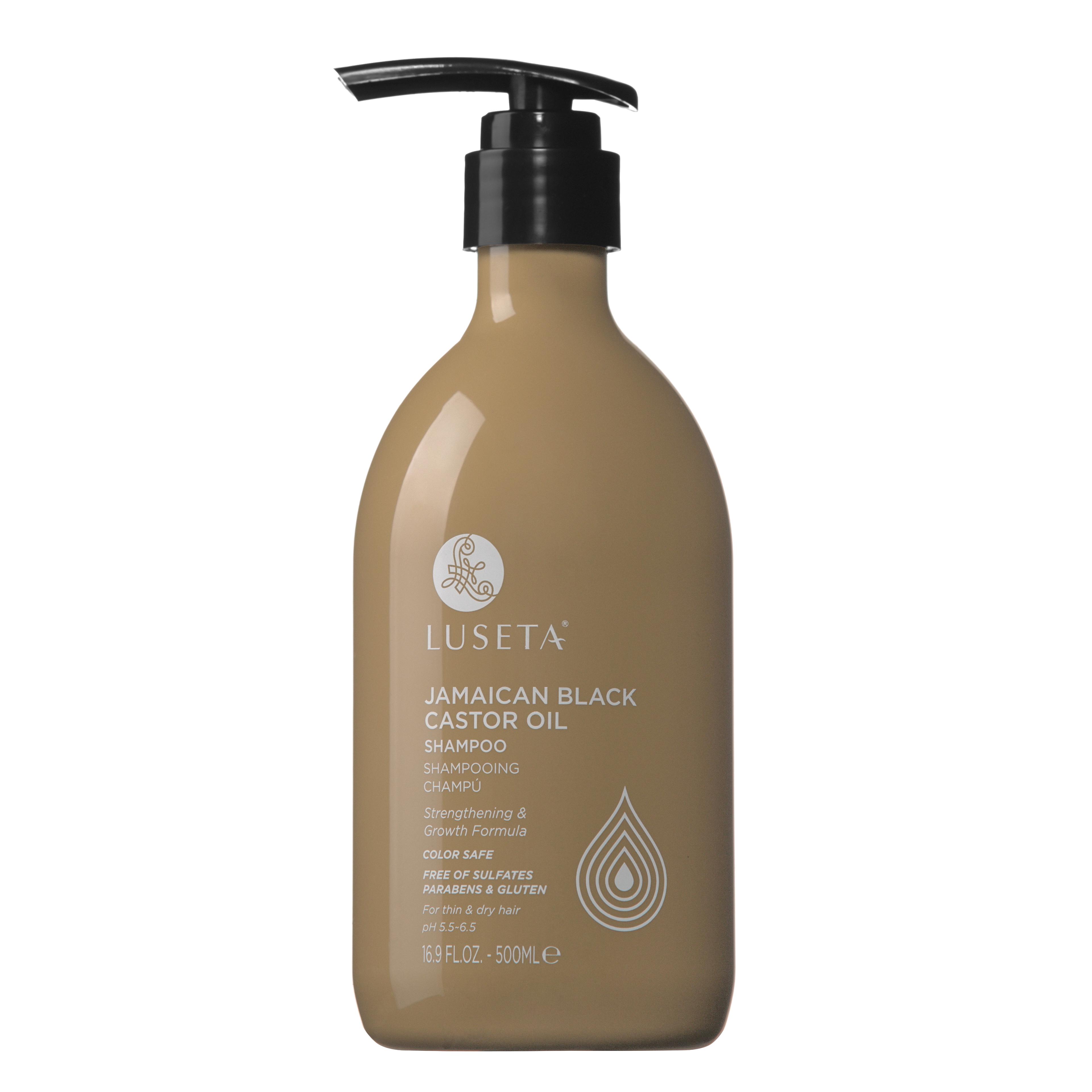 Шампунь для тонкого та сухого волосся Luseta Beauty Jamaican Black Castor Oil Shampoo 500 мл (23335453)