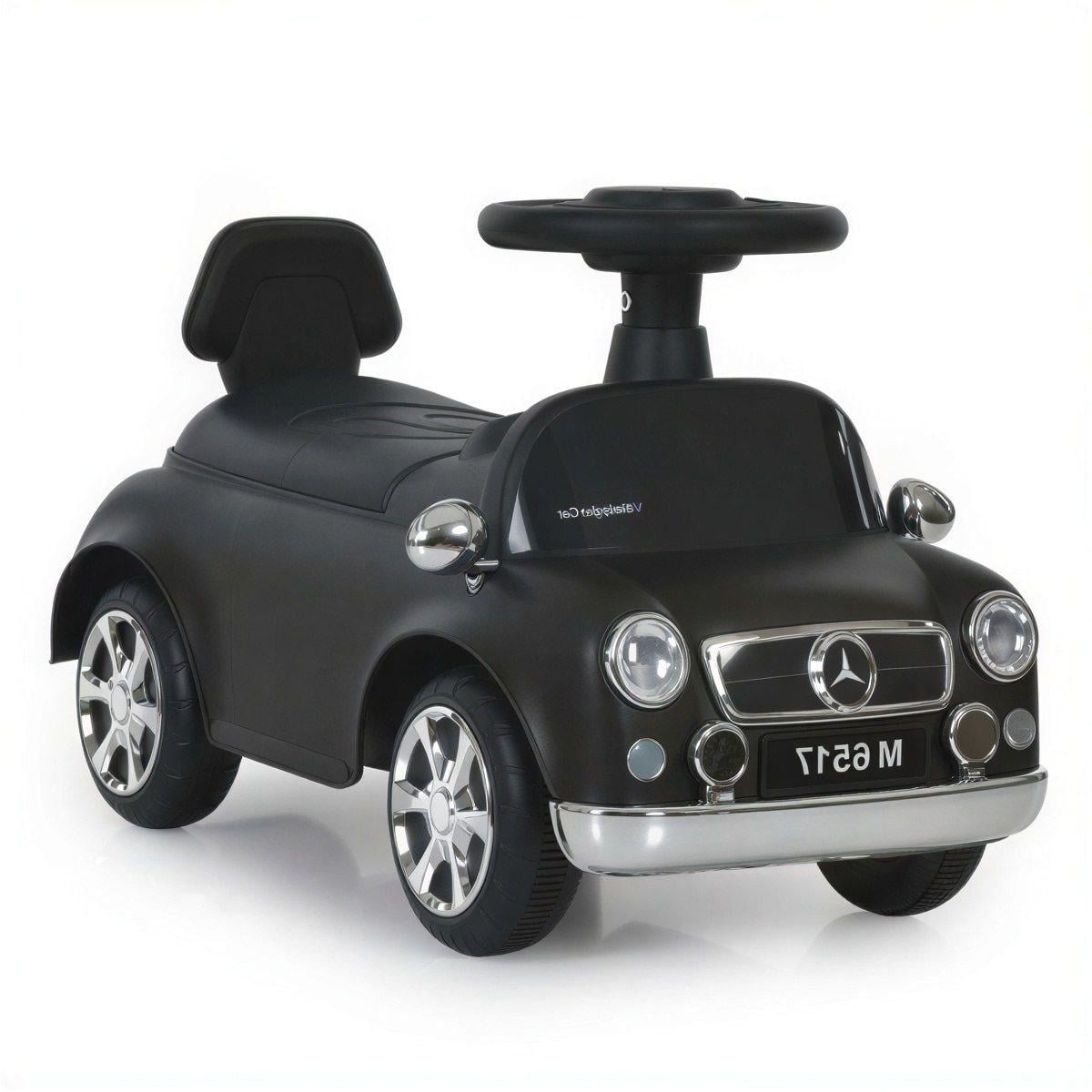 Детская каталка-толокарь Bambi M 6517-2 музыка/световые эффекты Черный (38488960)