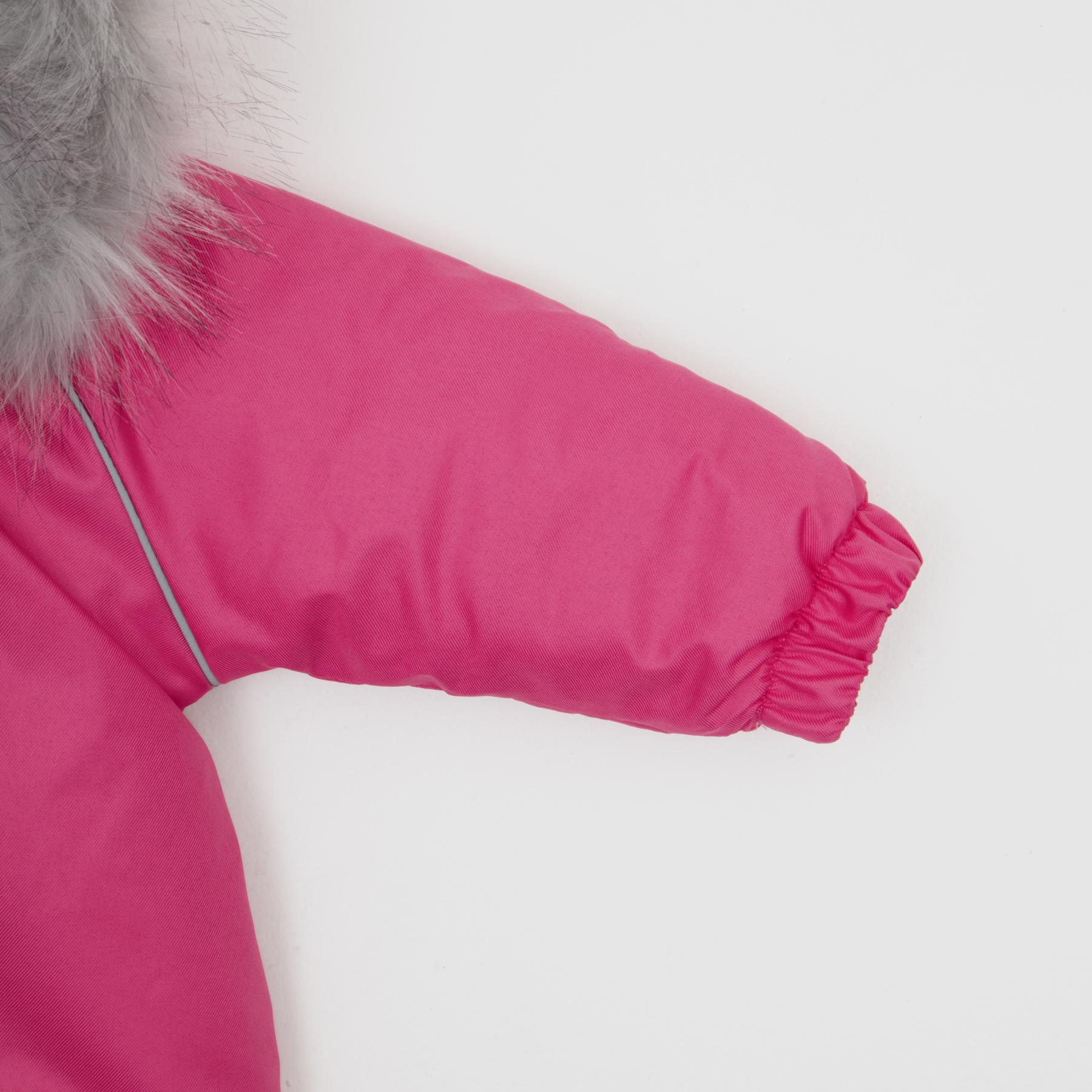 Дитячий зимовий комбінезон з капюшоном DoRechi Аполло з хутром 92-98 см Рожевий (21512) - фото 5 Дитячий зимовий комбінезон з капюшоном DoRechi Аполло з хутром 92-98 см Рожевий (21512) - фото 5