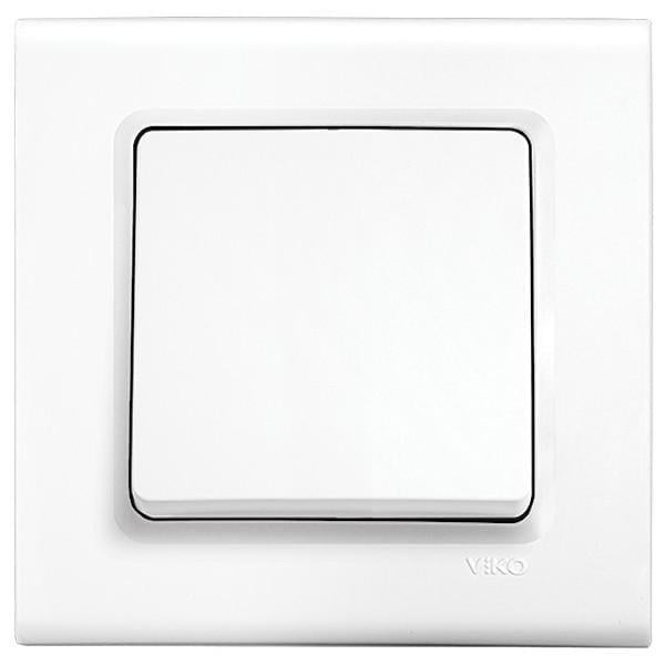 Выключатель одноклавишный Viko Linnera Белый (27549364)