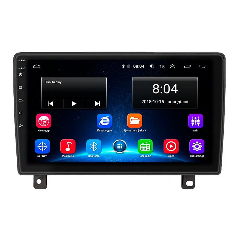 Автомагнитола штатная Lesko Base для Opel Astra H рестайлинг 2006-2014 г. Wi-Fi/GPS 2/32 GB 9" (9811-64967)