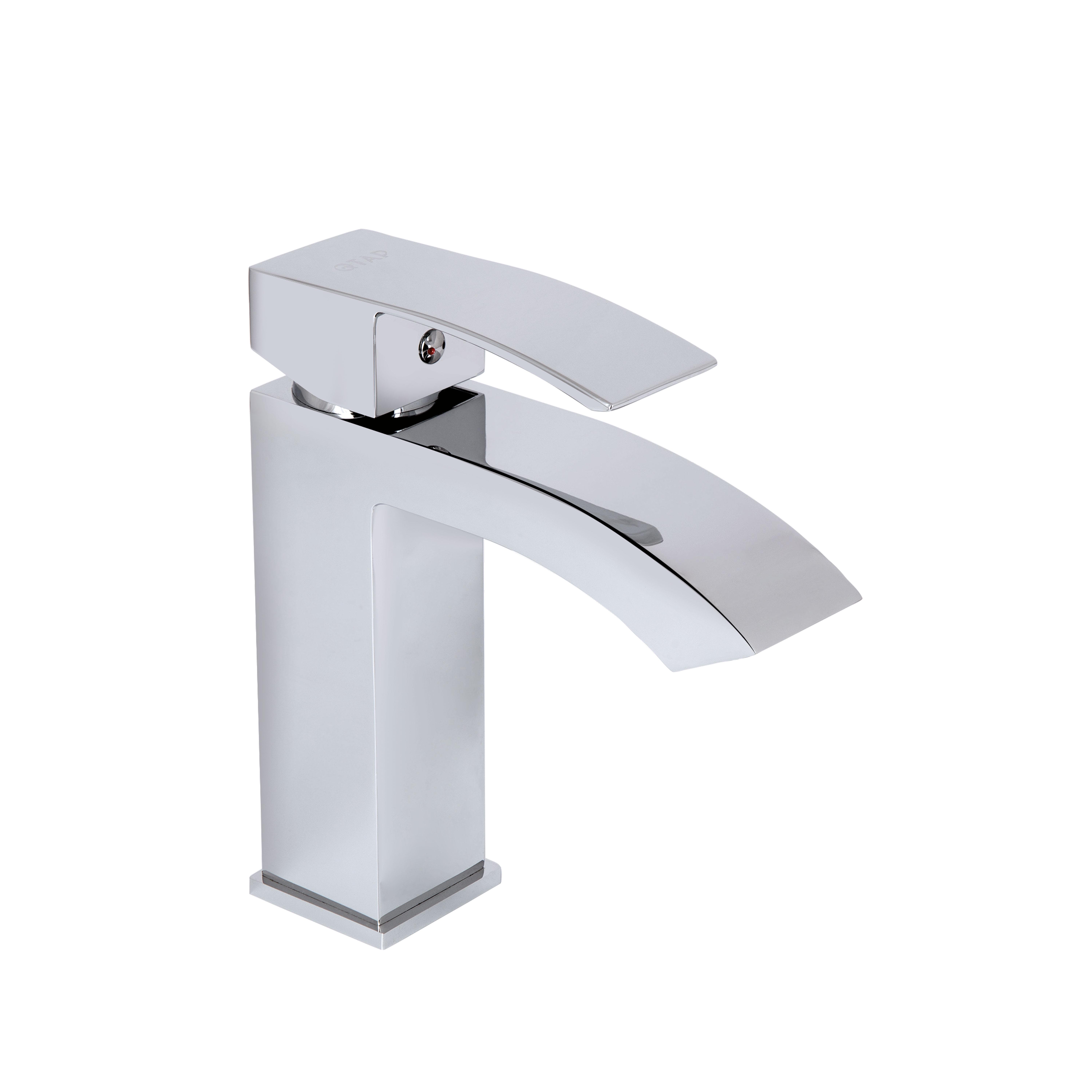 Смеситель для раковины Qtap Swan Cascada QTSWA270CRM45564 Chrome (SD00051688)