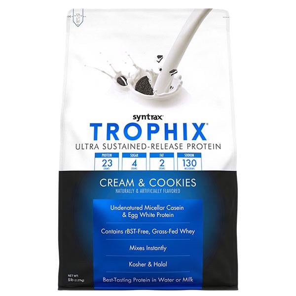 Протеин Syntrax Trophix 5.0 2240 г 73 порции Cream cookies (000026085)