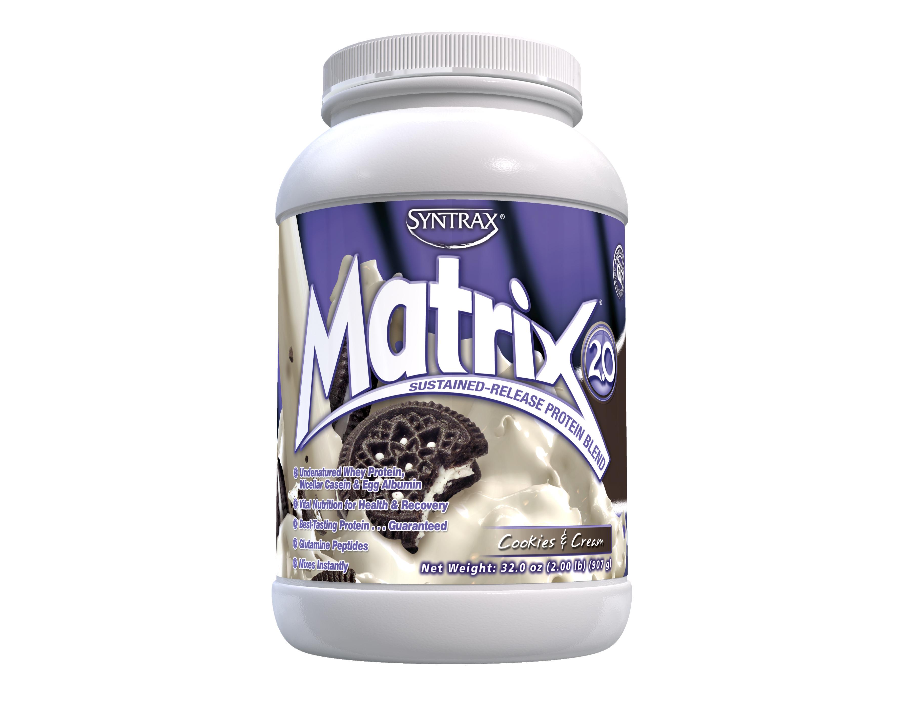 Протеїн Syntrax Matrix Cookies & Cream 0,9 кг