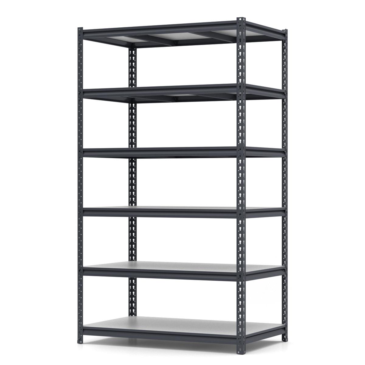 Стеллаж PIN Strong металлический покрашенный 6 полок из ламинированного ДСП 2240х1150х700 мм