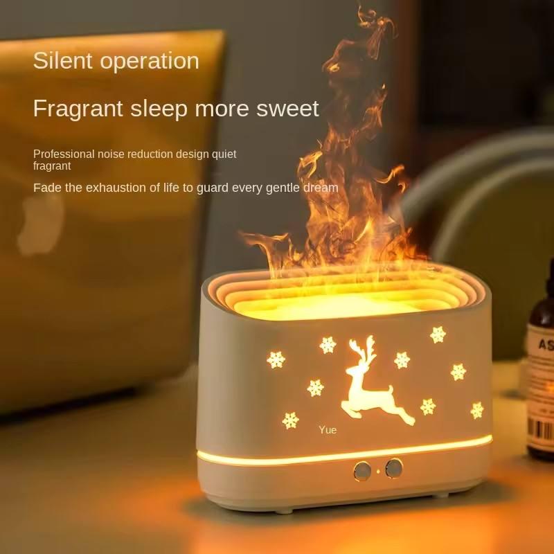 Ночник-увлажнитель Deer с имитацией пламени White - фото 4 Ночник-увлажнитель Deer с имитацией пламени White - фото 4