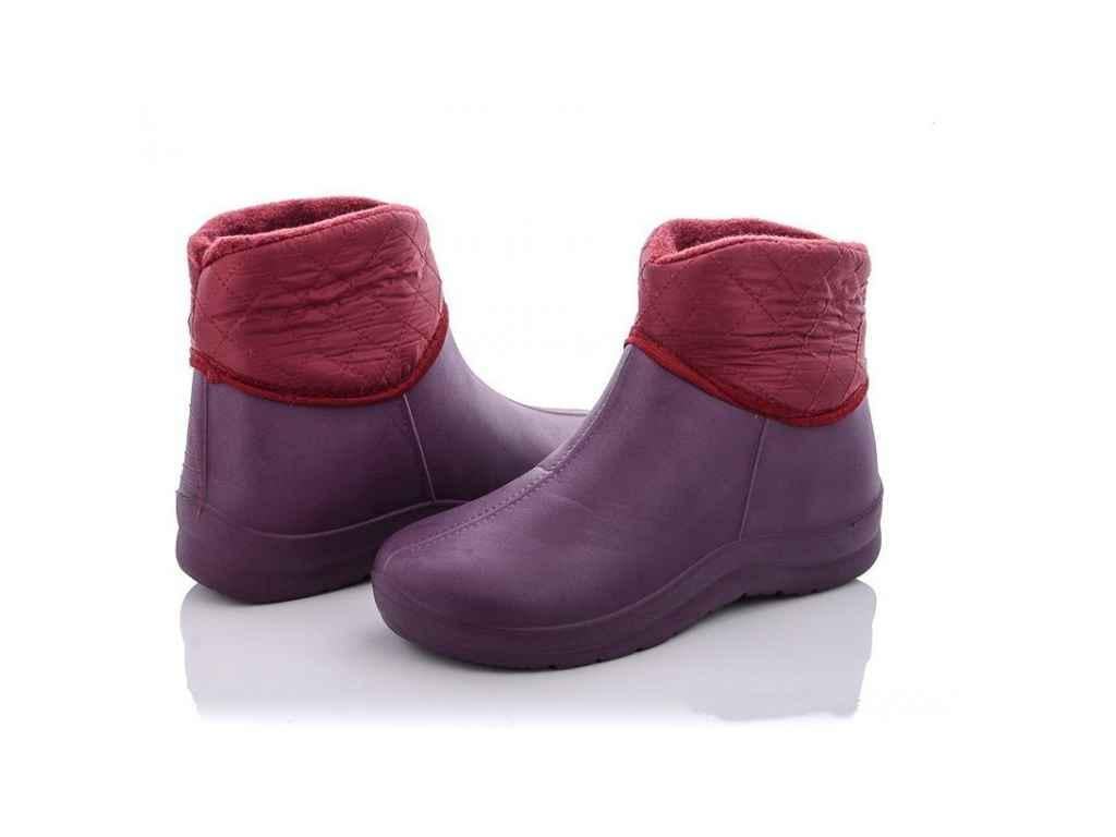 Калоші Dream-Stan ГП-30 жіночі на хутрі пінка 4 пар р. 37/38-41/42 Бордовий (953412)