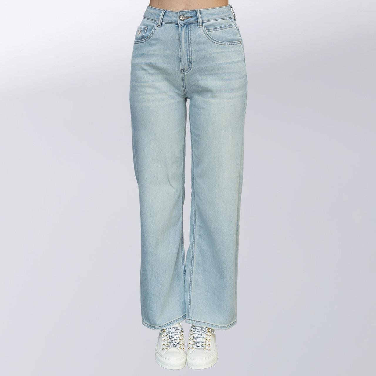 Джинси жіночі класичні Balenciaga M Блакитний (2588762925)