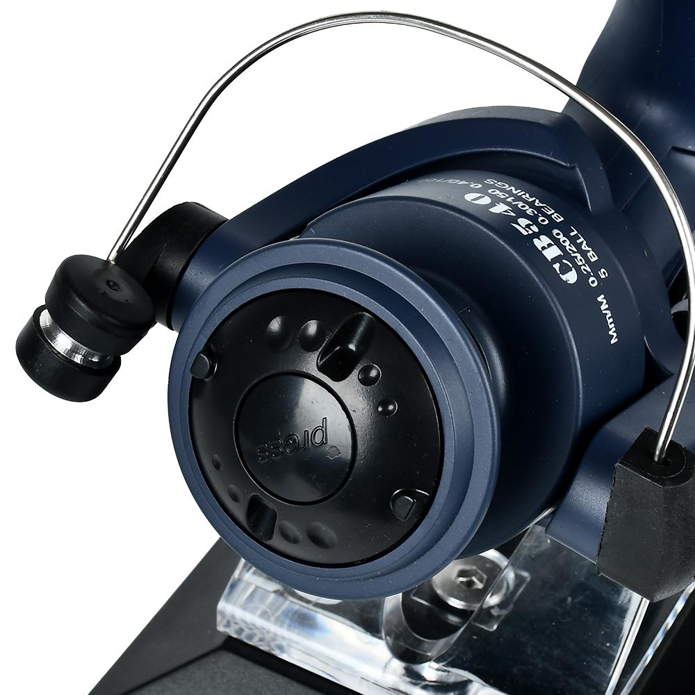 Котушка риболовна Sams Fish Cobra 4000 5bb пластикова шпуля Blue (CB540) - фото 2 Котушка риболовна Sams Fish Cobra 4000 5bb пластикова шпуля Blue (CB540) - фото 2