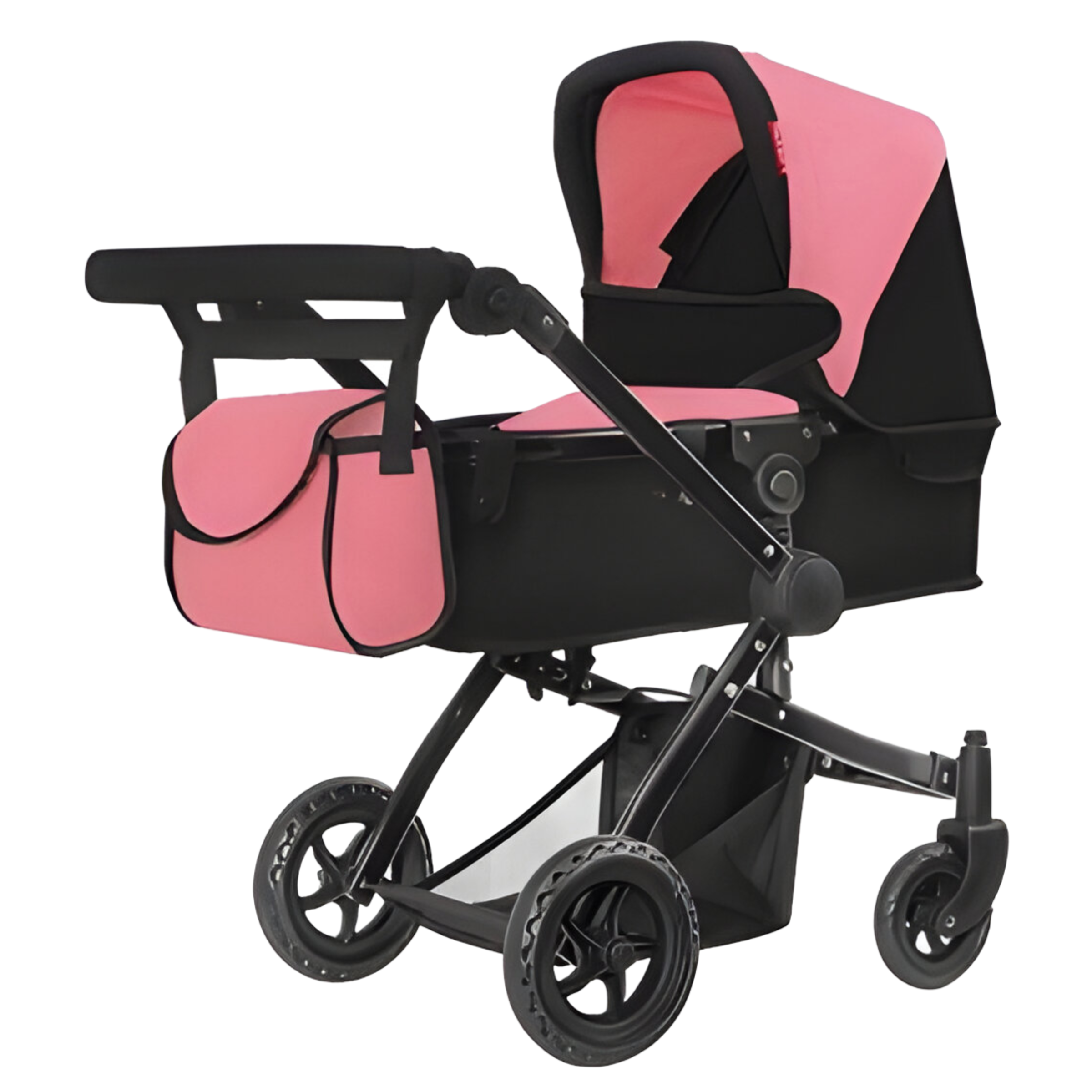 Кукольная коляска Carrello Maestro 2в1 Peach Pink (9651B)