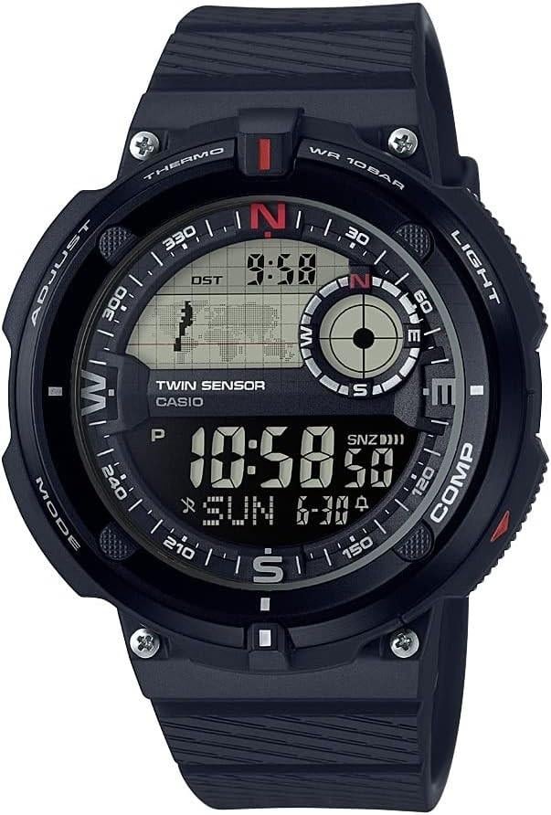 Наручные часы мужские Casio SGW-600H-1B с компасом и термометром (22059385)