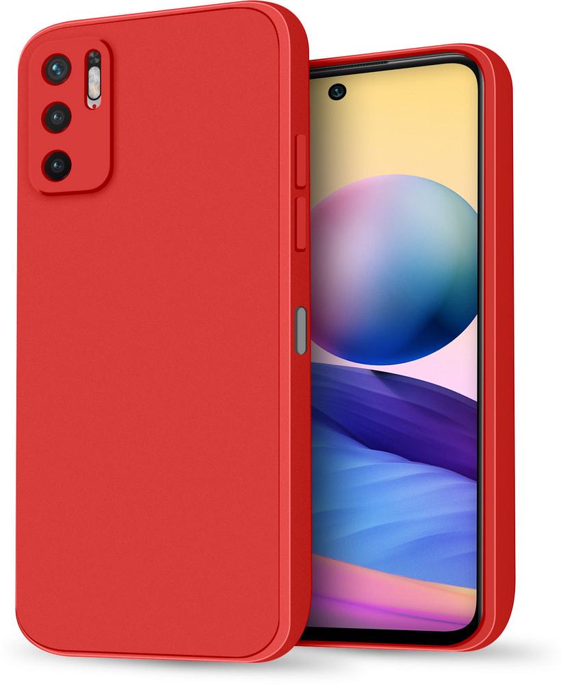 Силиконовый чехол HardCorner для Xiaomi Redmi Note 10 5G Red (33889-2D)
